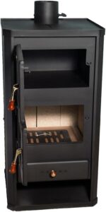 Holzofen mit Backofen, Kaminofen mit hoher Heizleistung effizienter - Image 3