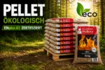 Excellent Pellets 990kg Holzpellets 6mm ENplus A1 DINplus 66x15kg Palette – Bild 3