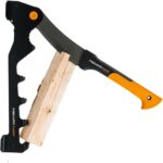 Fiskars X-Series Holzspalter-Set mit Wandhalterung und Machete WoodXpert