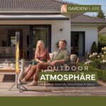 GARDENFLARE Feuerrohr Klassik – Edelstahl Feuersäule und Pelletfackel für Tolles Ambiente Feuer - Image 3