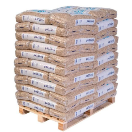 Holzpellets | Premiumqualität | 15 kg Säcke | aus Deutschland | 495kg & 990kg (990 kg)