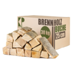 Kingpower Buchenbrennholz, Scheite von 25 cm, 30, 60 oder 90 kg,