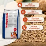 Holzpellets 70 x 15kg 6mm volle Palette 1050 kg – Bild 3