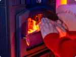 Kaminofen dauerbrandfähig – 7kW schwarz Kamin Ofen THUNDER® MITRA – Bild 2
