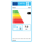 Kaminofen Stahl Kratki ROLLO Ø150 7kW Kaminofen Schwarz Öfen BImSchV2 HKI – Bild 12