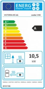 Kaminofen mit Backfach und Herdplatte 25071 Werkstattofen Viki 10,5 kW Schwedenofen Kamin Hüttenofen Ofen - Image 11