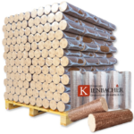 Nestro Briketts Hartholz 960 kg Palette Buche Eiche Holzbriketts Öko Brennstoff