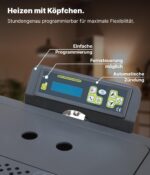 NEMAXX® P6 Pelletofen 6 kW A+ bis 120 m³ - Image 3