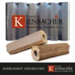 PiniKay Hartholz Holzbriketts 960kg Palette aus Buche/Eiche Briketts Brennstoff – Bild 2