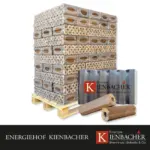 PiniKay Hartholz Holzbriketts 960kg Palette aus Buche/Eiche Briketts Brennstoff – Bild 3