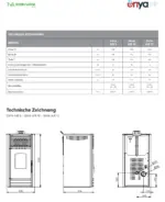 Pelletofen Pelletheizung Enya 8 - 12 kW WiFi-Ready ECO-Modus + Bio-Holzpellet – Bild 10