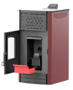 Pelletofen Pelletheizung Enya 8 - 12 kW WiFi-Ready ECO-Modus + Bio-Holzpellet – Bild 4