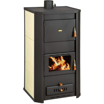 Poêle à bois Prity WD W29, chauffe-eau, 29 + 8 kW