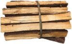Holzscheite für Holzofen, Feuerstelle, geteiltes Anzündholz, funktioniert bei jedem Wetter, 40 cm - 25 kg – Bild 2