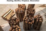 Holzscheite für Holzofen, Feuerstelle, geteiltes Anzündholz, funktioniert bei jedem Wetter, 40 cm - 25 kg – Bild 3