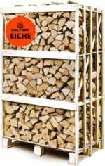 Palette Brennholz Esche mit weniger als 18% Feuchtigkeit Premium Qualität – Bild 2
