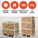 Palette Brennholz Esche mit weniger als 18% Feuchtigkeit Premium Qualität – Bild 6